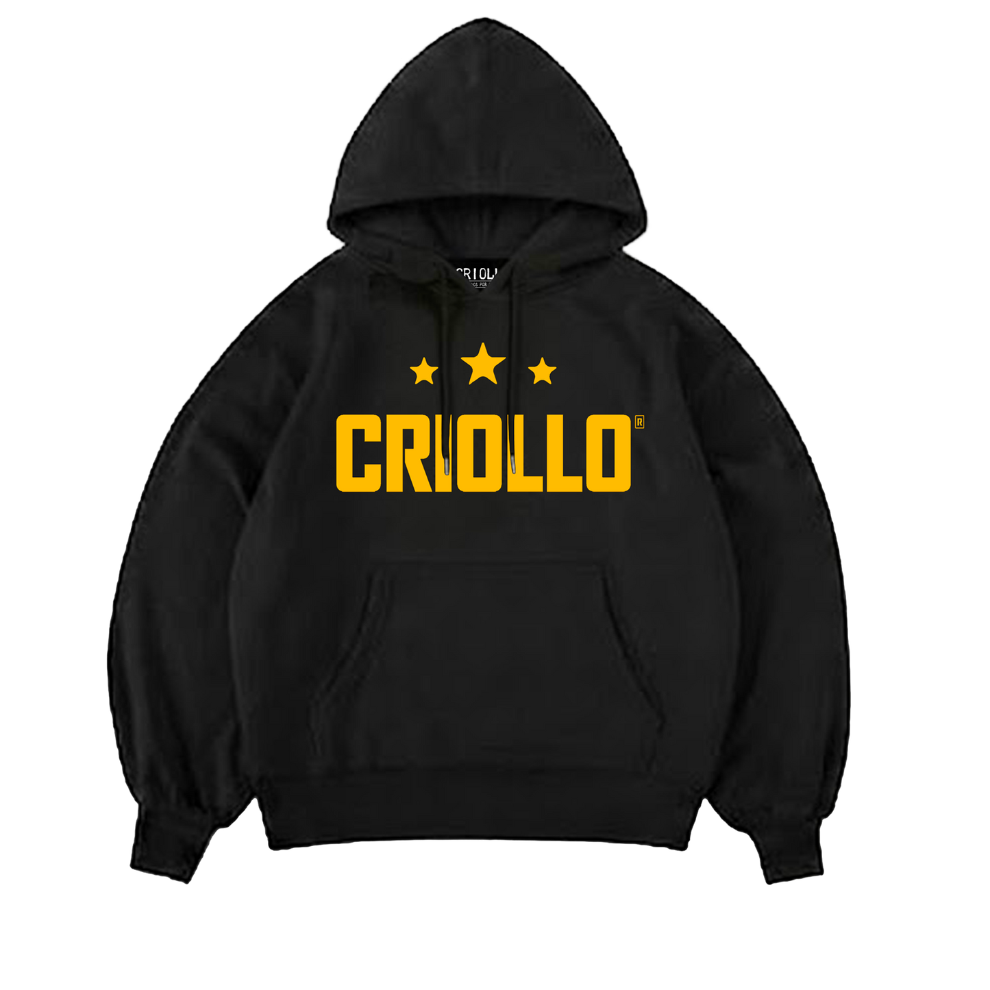 Hoodie Criollo logo jaune