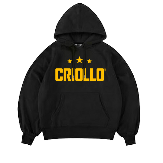 Hoodie Criollo logo jaune