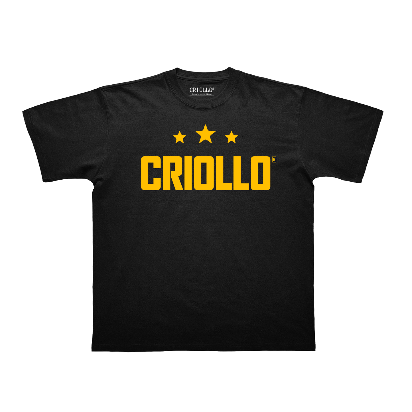 T-shirt Criollo logo jaune