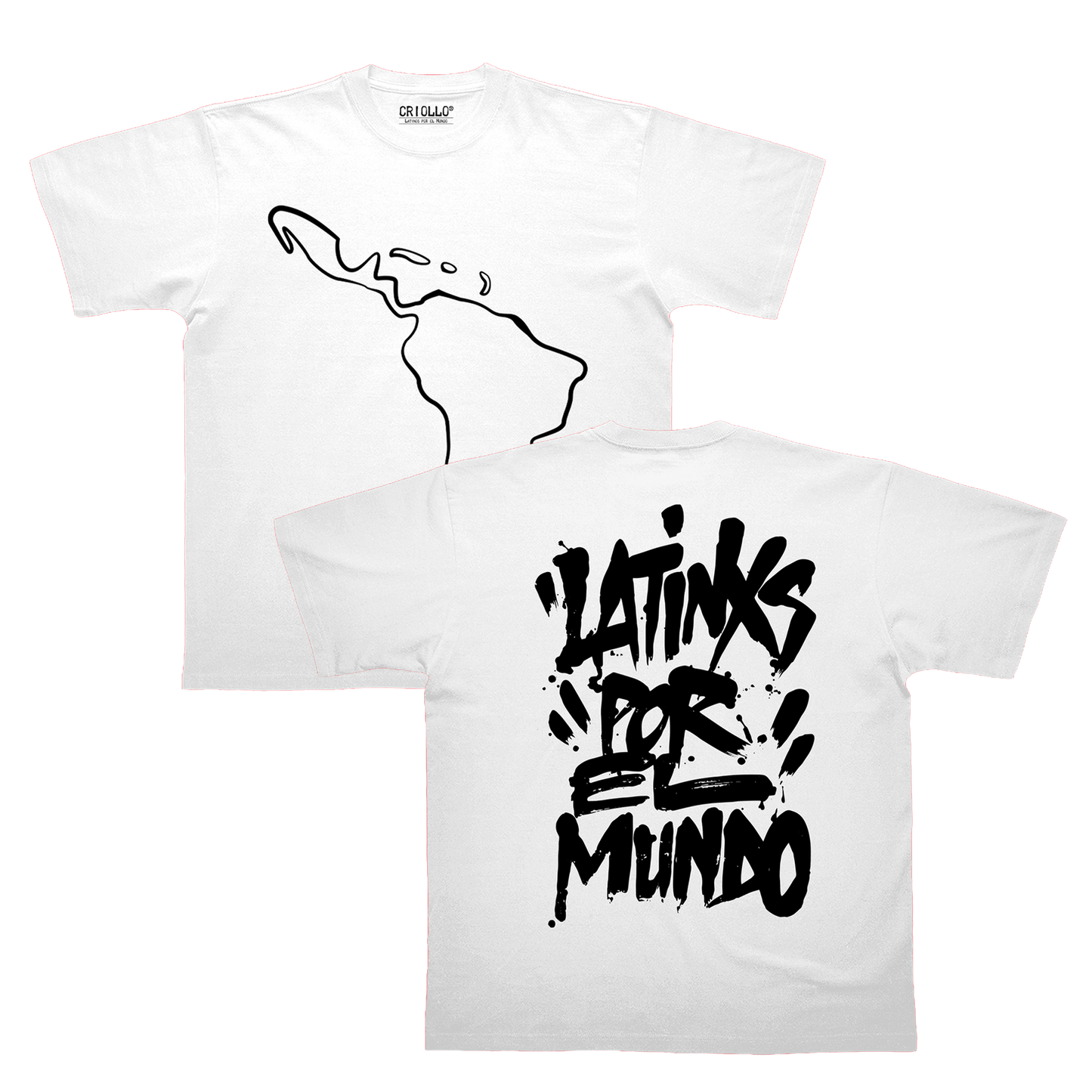 T-shirt America Latina